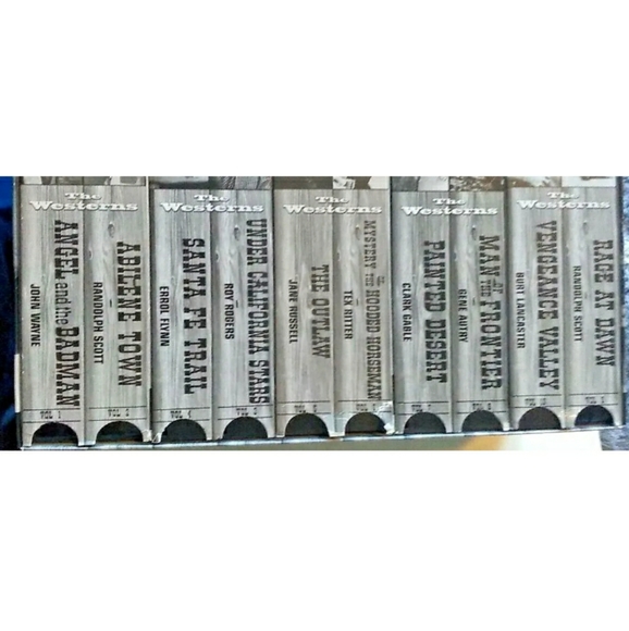 Hollywood Classics Collectors Choice The Westerns Set VHS 10 Tape Set - Picture 5 of 6